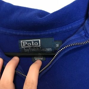 Blue Polo by Ralph Lauren zip up